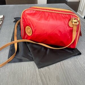HUNTING WORLD red nylon crossbody